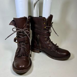 UGG Mid Calf Moto Boots